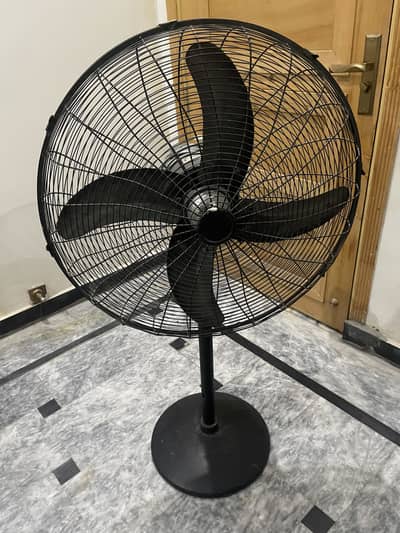 Chenab Pedestal Table Fans - Black