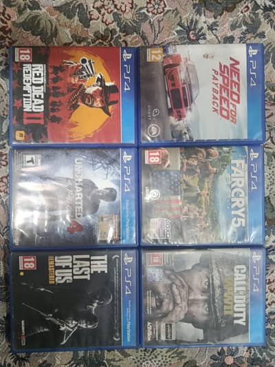 PS4 Games for sell