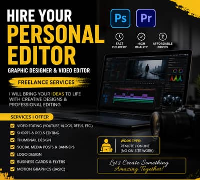 I'm Graphics Designer And Video Editor