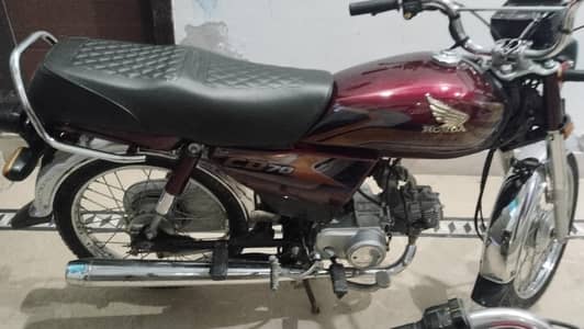 Honda Cd 70 24 by 25 Model lush condition