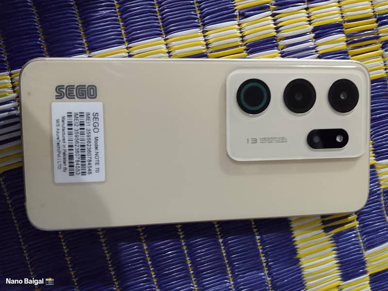sego note 70 2