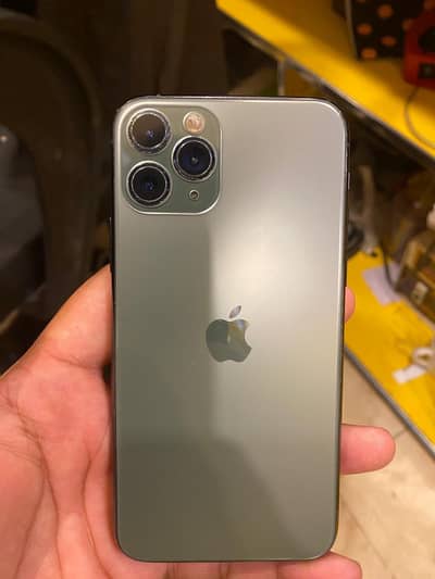 iPhone 11 pro front camera of