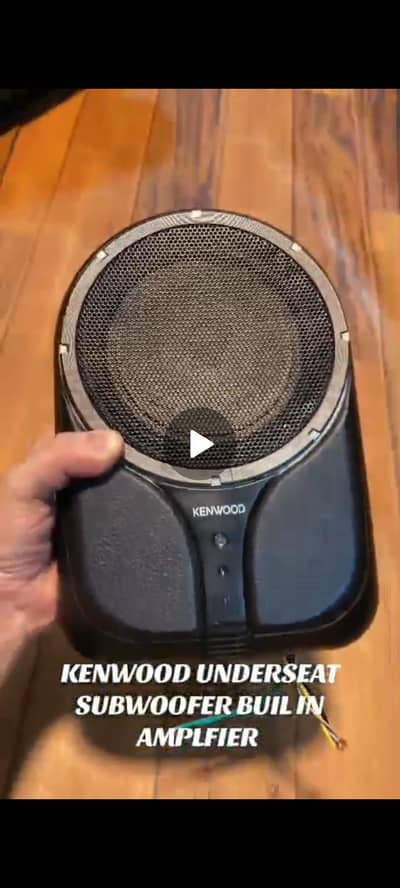 Kenwood KSC SW01 original subwoofer with built in amplifier