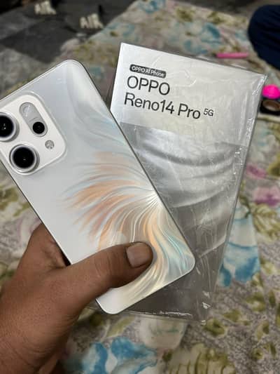 OPPO Reno 14 Pro complete box 12/512 pta uparad