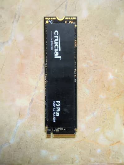 Crucial P3 Plus 4TB NVMe SSD — PCIe Gen4 M. 2 2280
