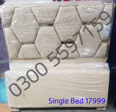 single bed/ king bed dressing/ wood bed set/ valvet bed side table/