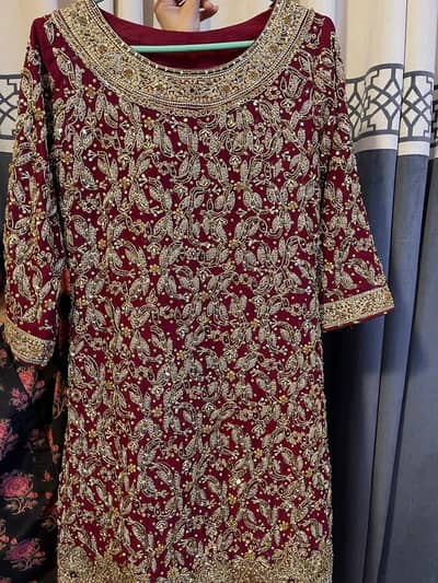 bridal lengha for sale new condition
