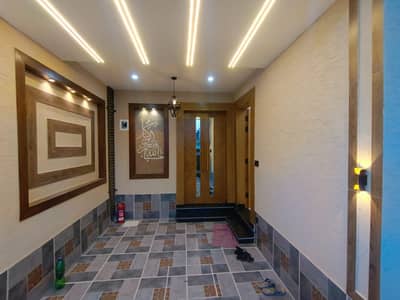 Rawalpindi Bahria town phase8  5 Marla Brand New Designer House For Sale Single Unit 4Bed Rooms With Attechad Wash Front Back Open Bulaverd House  255 Demand