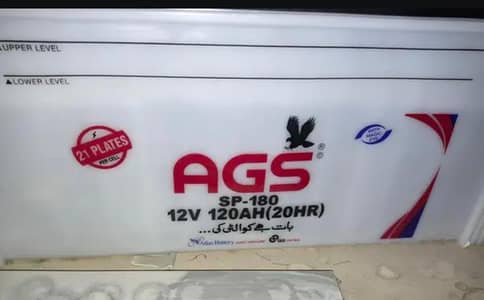 Ags 4 batery used 2 years backup 4 hours sold best cindiotion