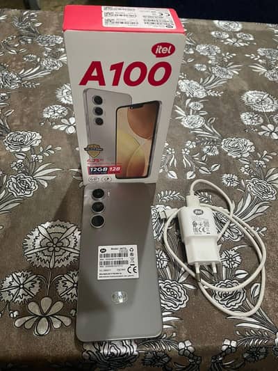 Itel A100 4/128gb With box and charger
