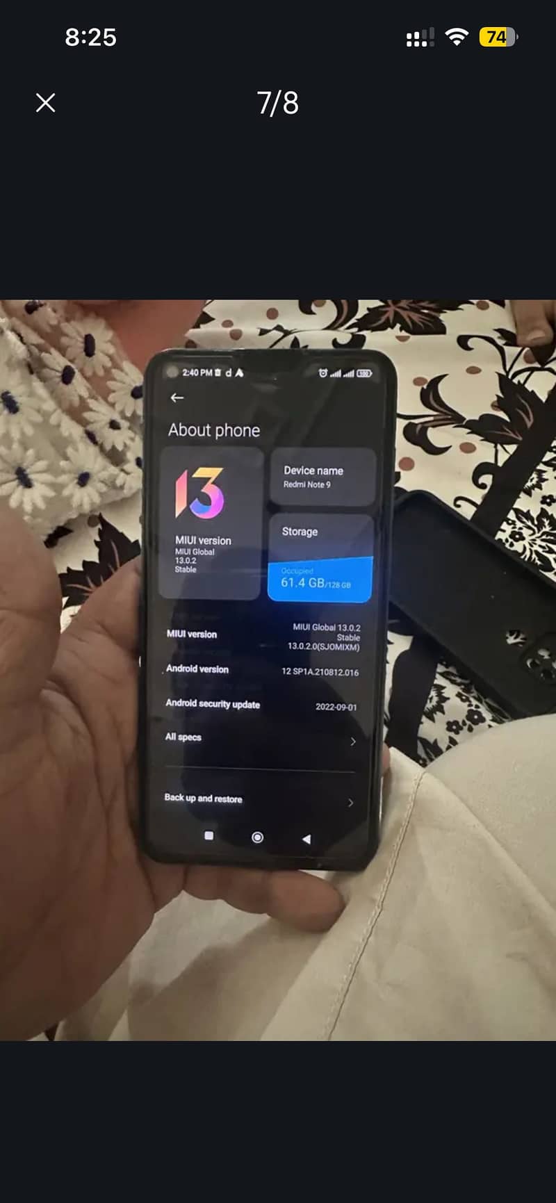 Xiaomi Redmi Note 9 0