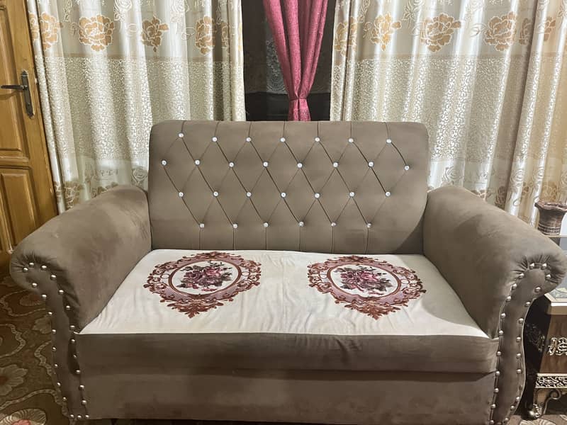 7 seater sofa set and 3 table set 1