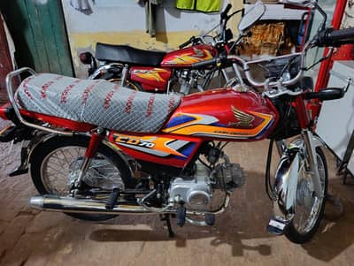 For Sale Honda CD70(2024/25)model
