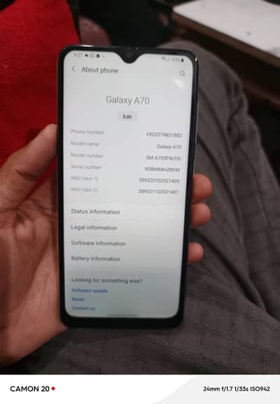 Samsung A70  6/128