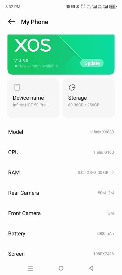 Infinix Hot 50 Pro Plus