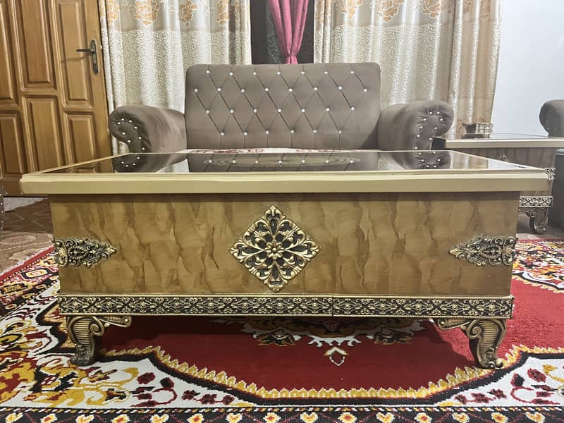 7 seater sofa set and 3 table set 4