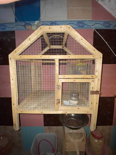 2 Wooden Cages 1.5 Foot By Sawa Foot