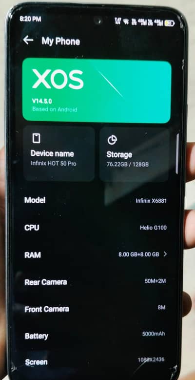 Infinix Hot 50 Pro
