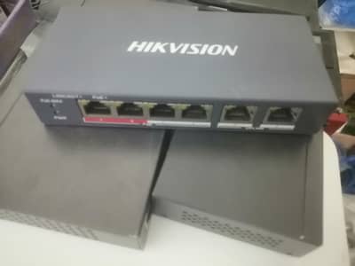 4port & 8port poe switch