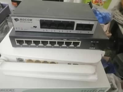 4port & 8port poe switch