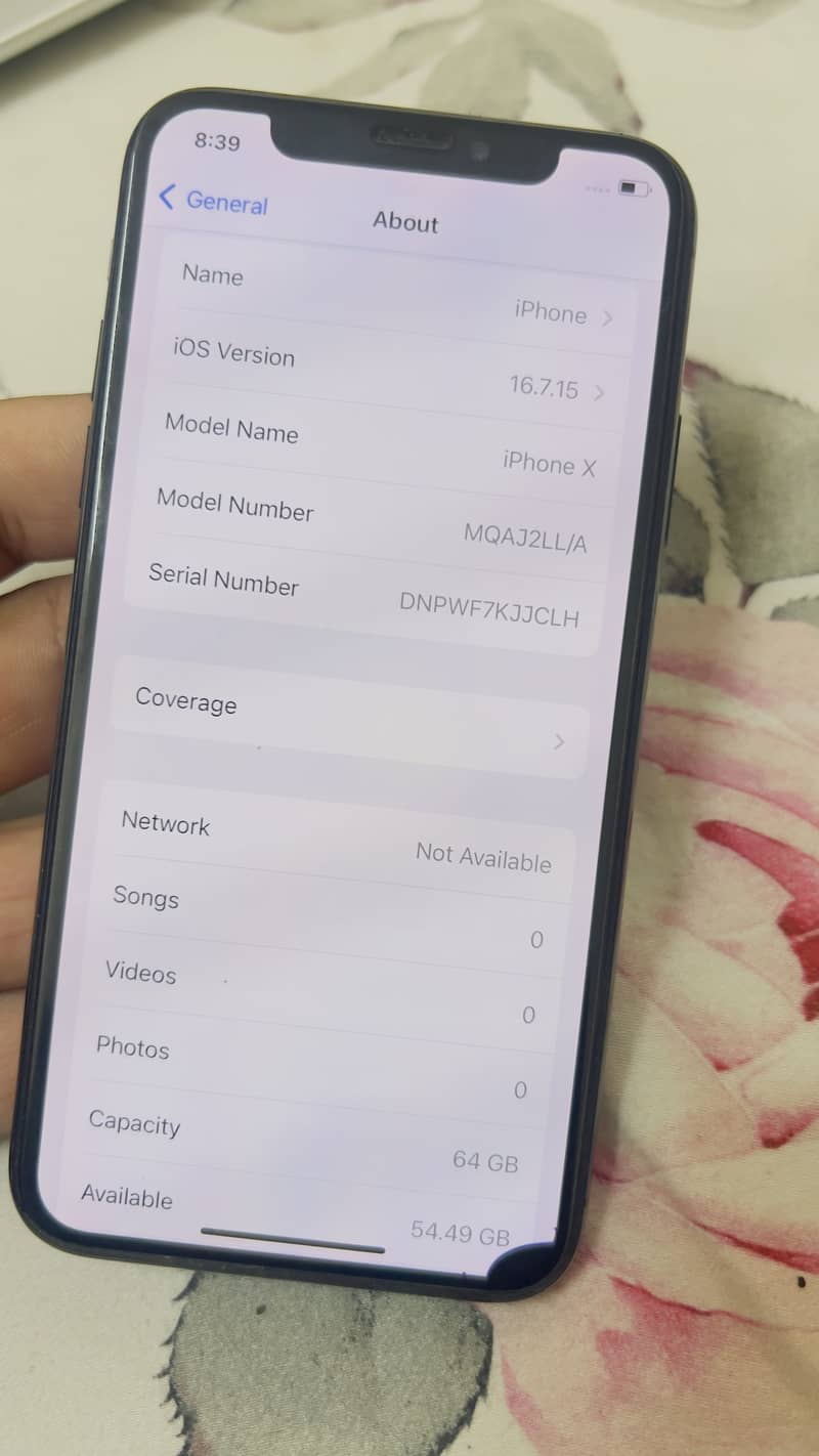Apple iPhone X 6