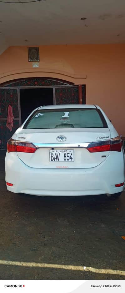 Toyota Corolla XLI 2015