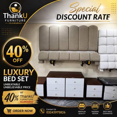 Bubble Bed Set 40℅ OFF   Rs. 125,000  Now Only: Rs. 84,999