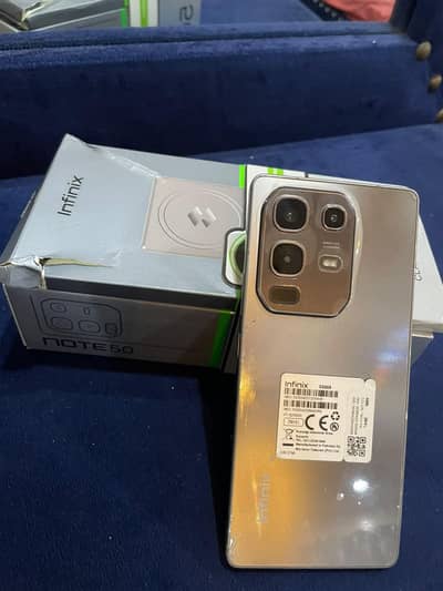 Infinix Note 50 neat n clean with all accesries