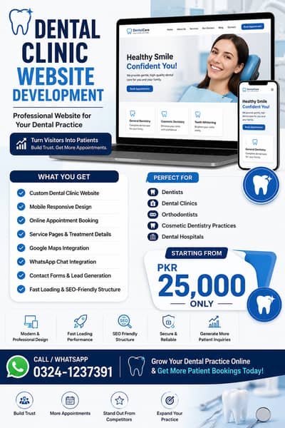 Website Development for Dentists