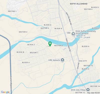 1000 Yards Sector 8 A Residential Plot For Sale 1000 Yards In Dha City Karachi