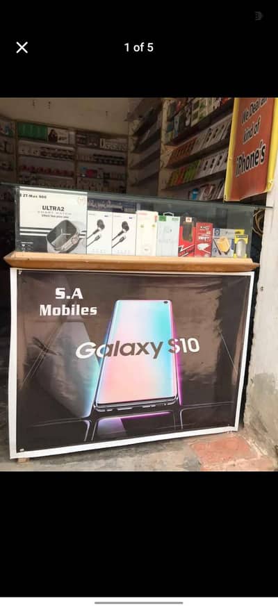 3 Mobile shop counters for sale