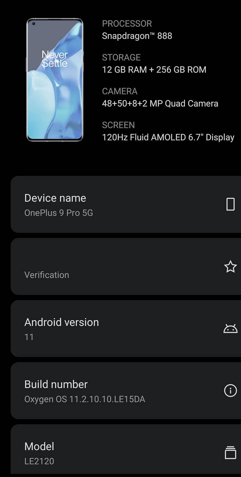 One Plus 9 pro 7