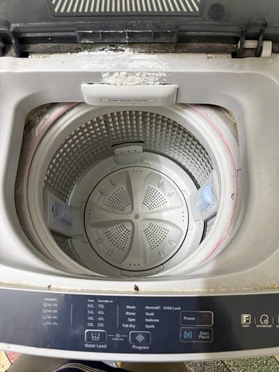 haier one touch fully automatic top load washing machine