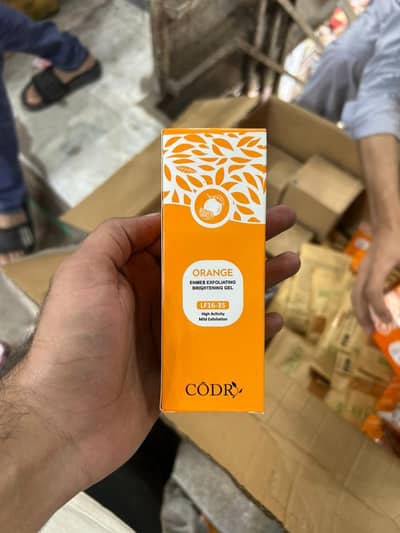 orange enzyme exfoliating gel (50g)