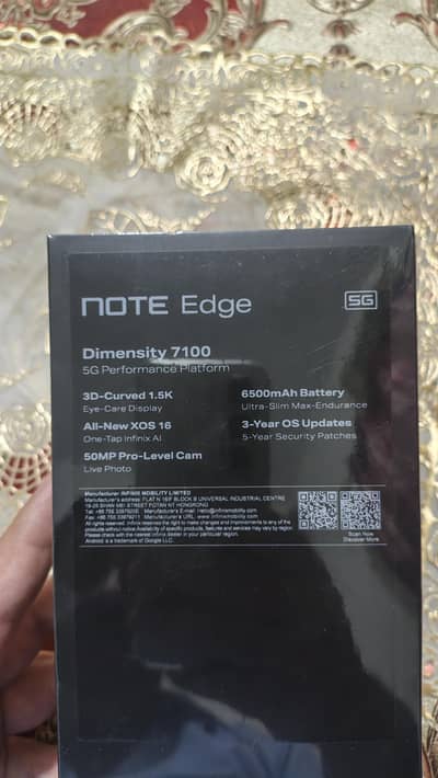 Infinix Note Edge 5G