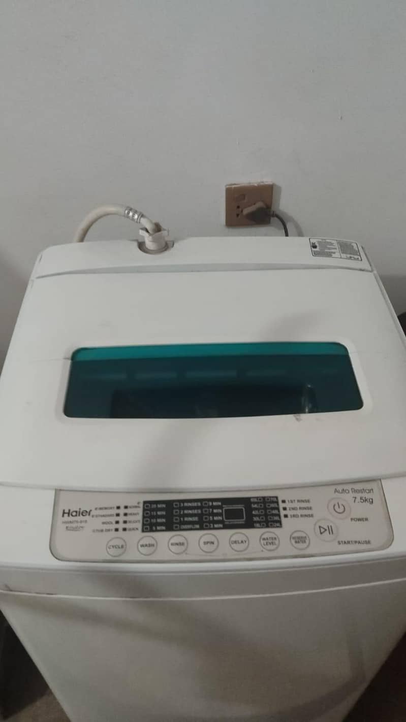 Haier automatic washing machine 0