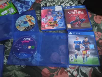 Play Station best games I have 5 CDs for sell