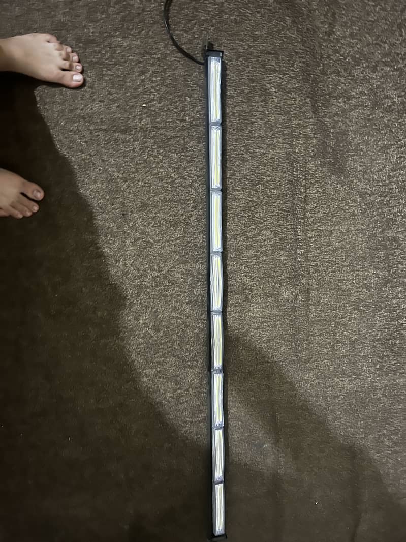 White flash light 8 step 1