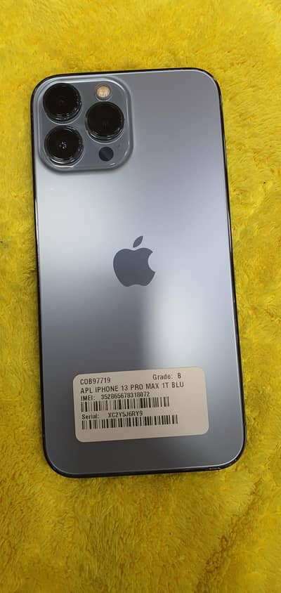 Apple iPhone 13 Pro Max PTA APPROVED 1 Tb