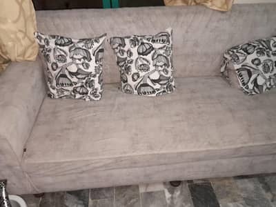 Slightly used L shaped sofa . selling because of shifting