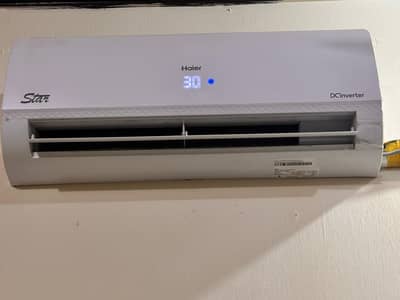 Haier 1 ton DC inverter Almost new