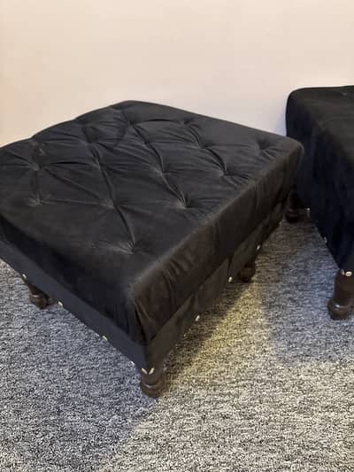 Puffy sofa set