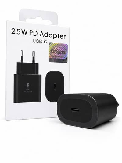 25 watt Samsung charger and cable