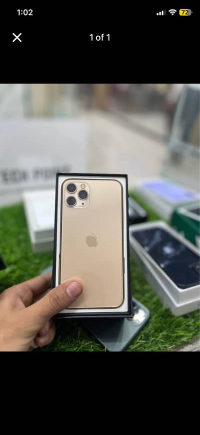 I Phone 11 pro PTA Approved  duel sim