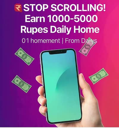 zero investment/ work from home