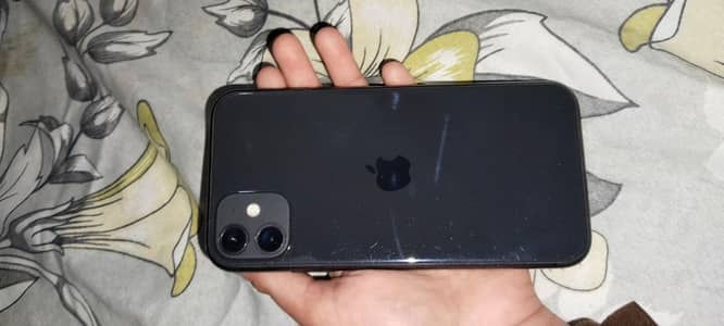 iPhone 11 64GB non pta jv 82% BH silicone cover+glass protector free
