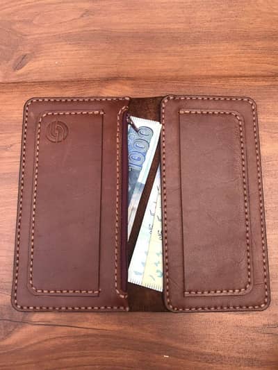 men's wallet pure leather