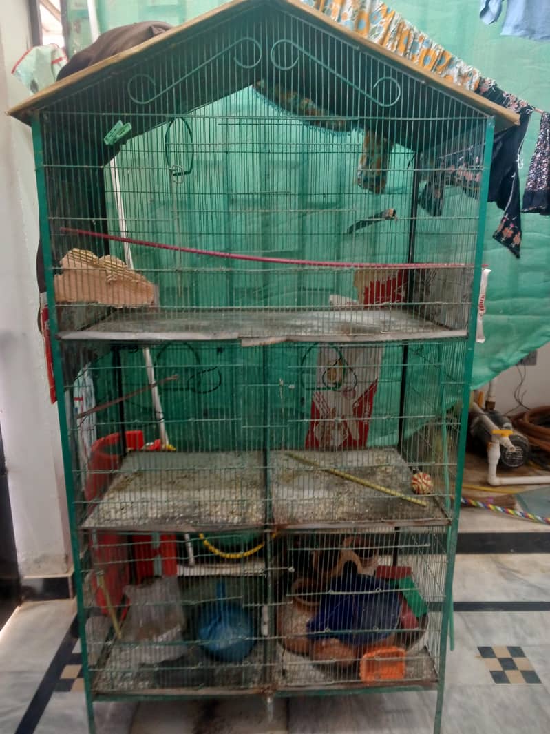 4 portion cage. 2