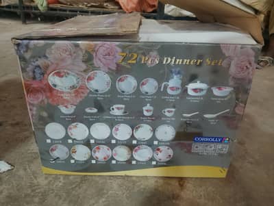 carroly dinner sets 72 pes