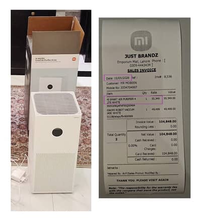 Xiaomi Smart Air Purifier 4 Lite